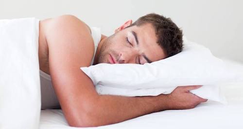 Sleeping man 